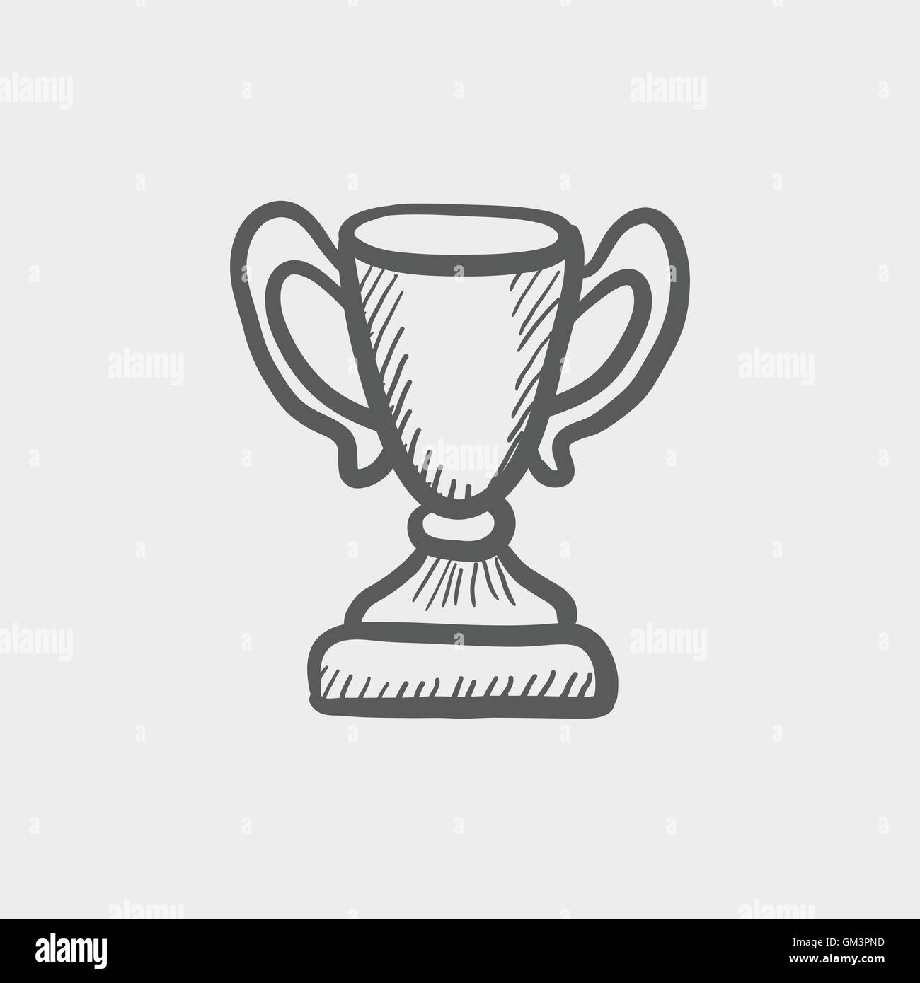 Trophy sketch Stock Vector Vector And Low Budget Royalty Free Image Pic  ESY005671844  agefotostock