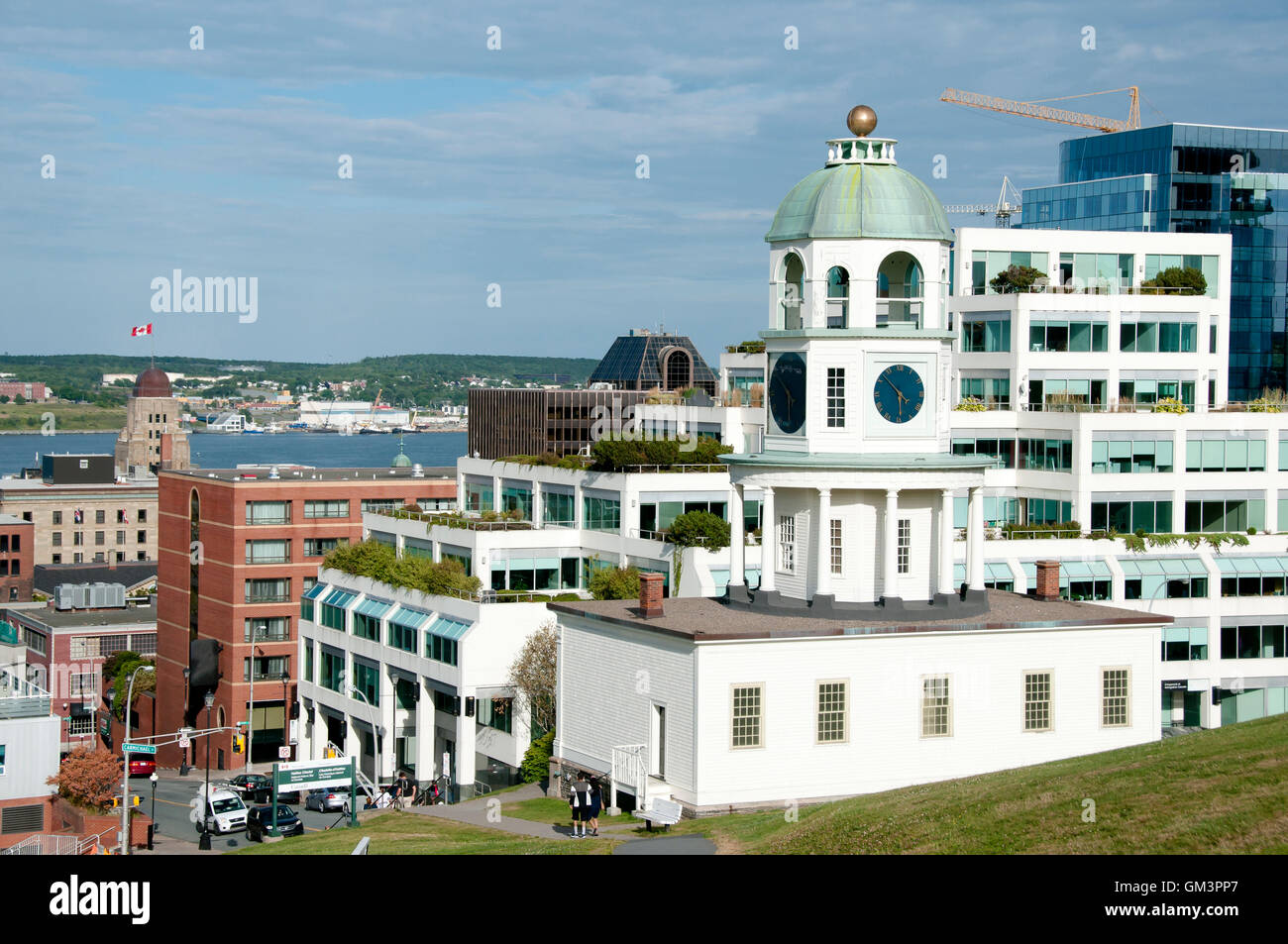 Old Town Clock Halifax Nova Scotia Stock Photo Alamy