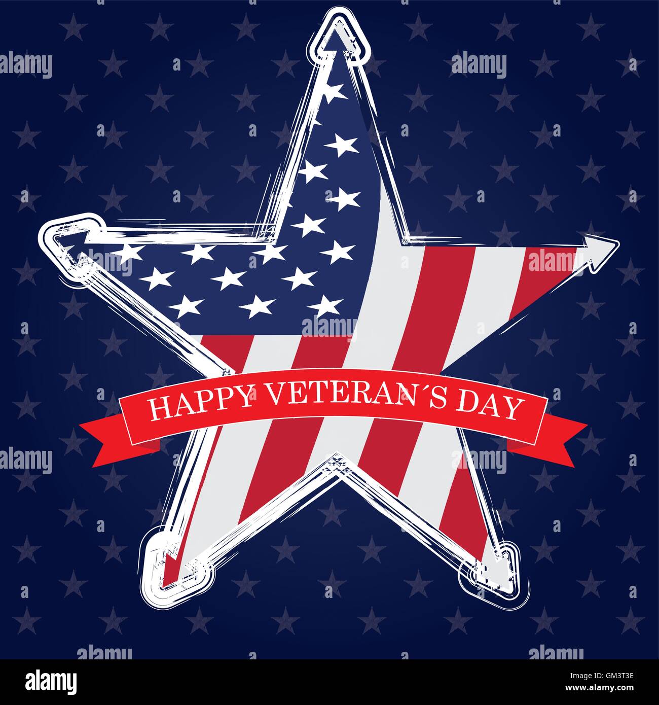 Veteran's day graphic design, Vector illustration Stock Vector Image