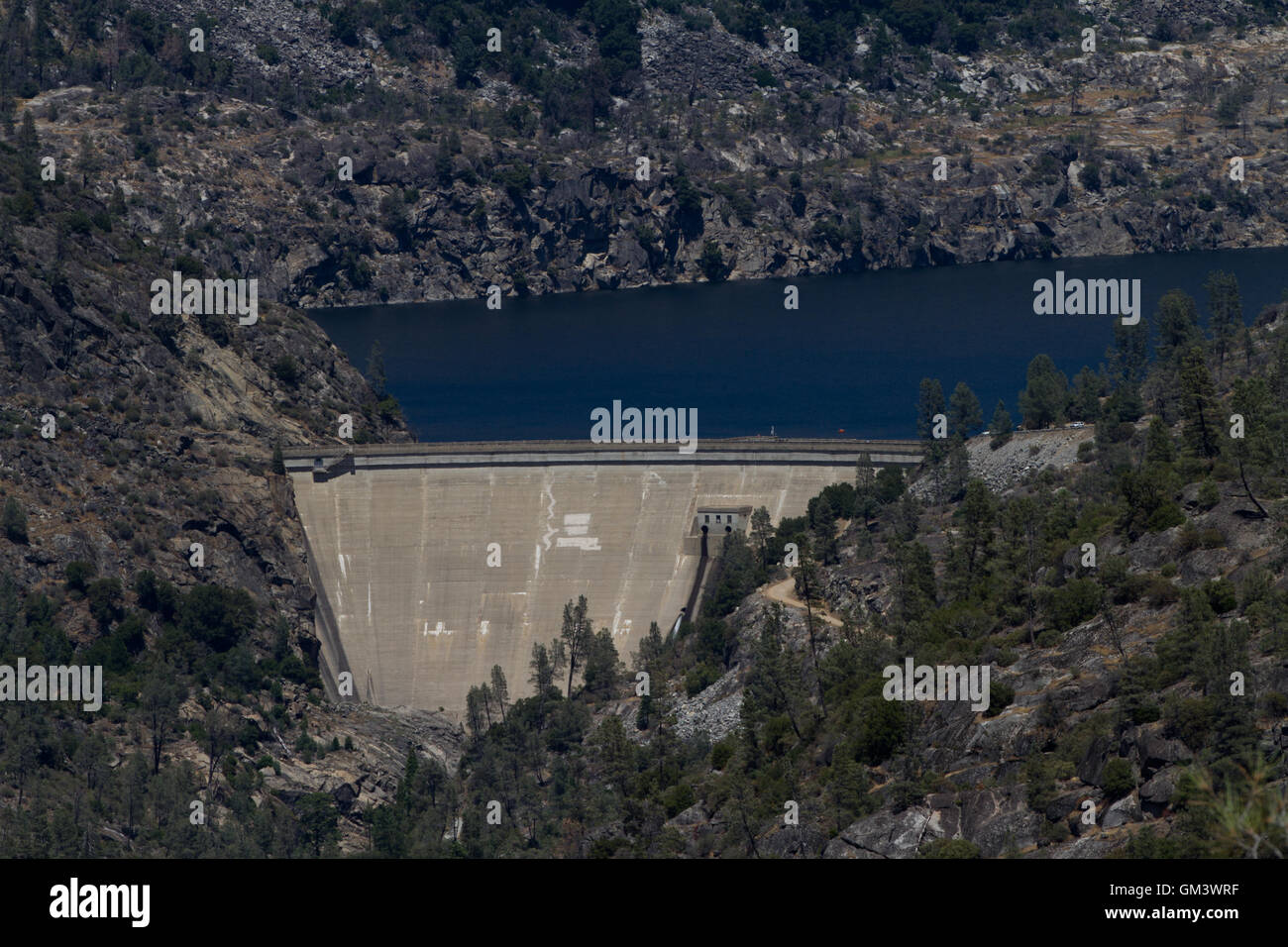 O'Shaughnessy Dam. California. USA Stock Photo Alamy