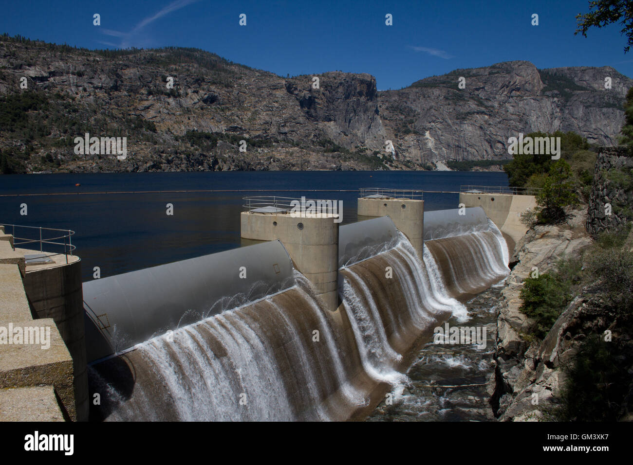 O'Shaughnessy Dam. California. USA Stock Photo - Alamy