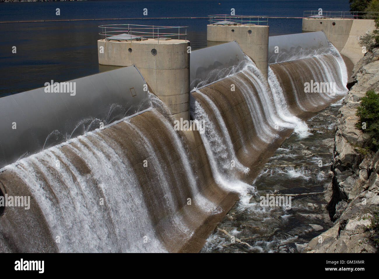 O'Shaughnessy Dam. California. USA Stock Photo - Alamy