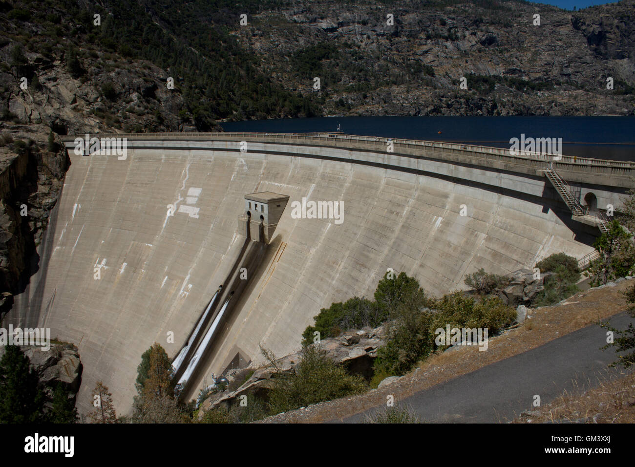 O'Shaughnessy Dam. California. USA Stock Photo - Alamy