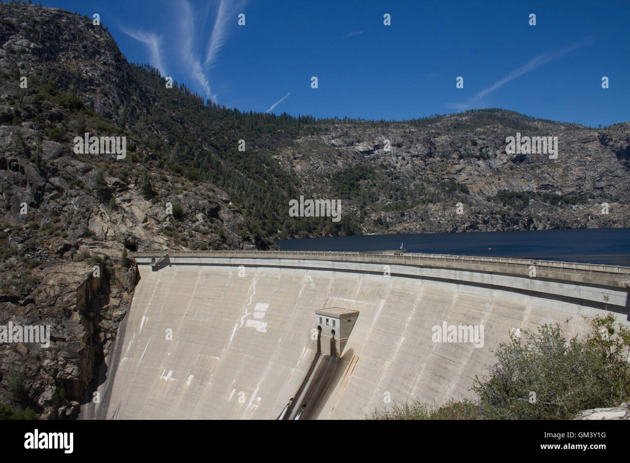 O'Shaughnessy Dam. California. USA Stock Photo - Alamy