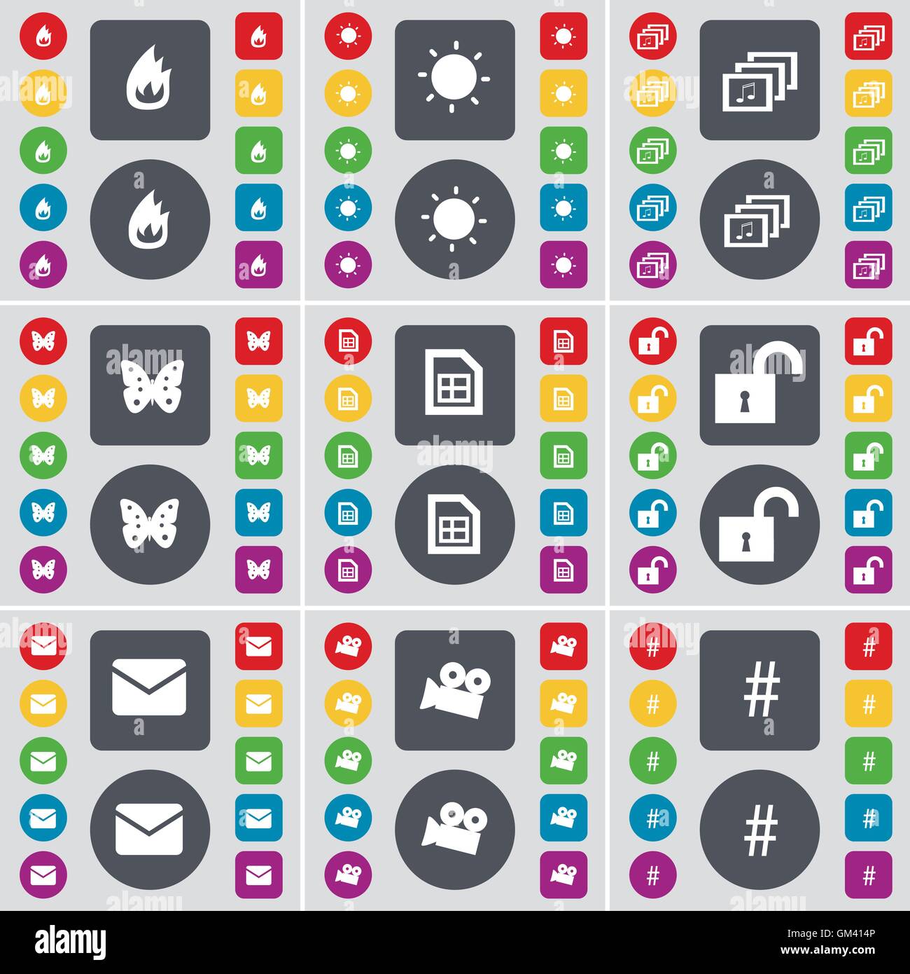 Fire, Light, Gallery, Butterfly, File, Lock, Message, Film camera