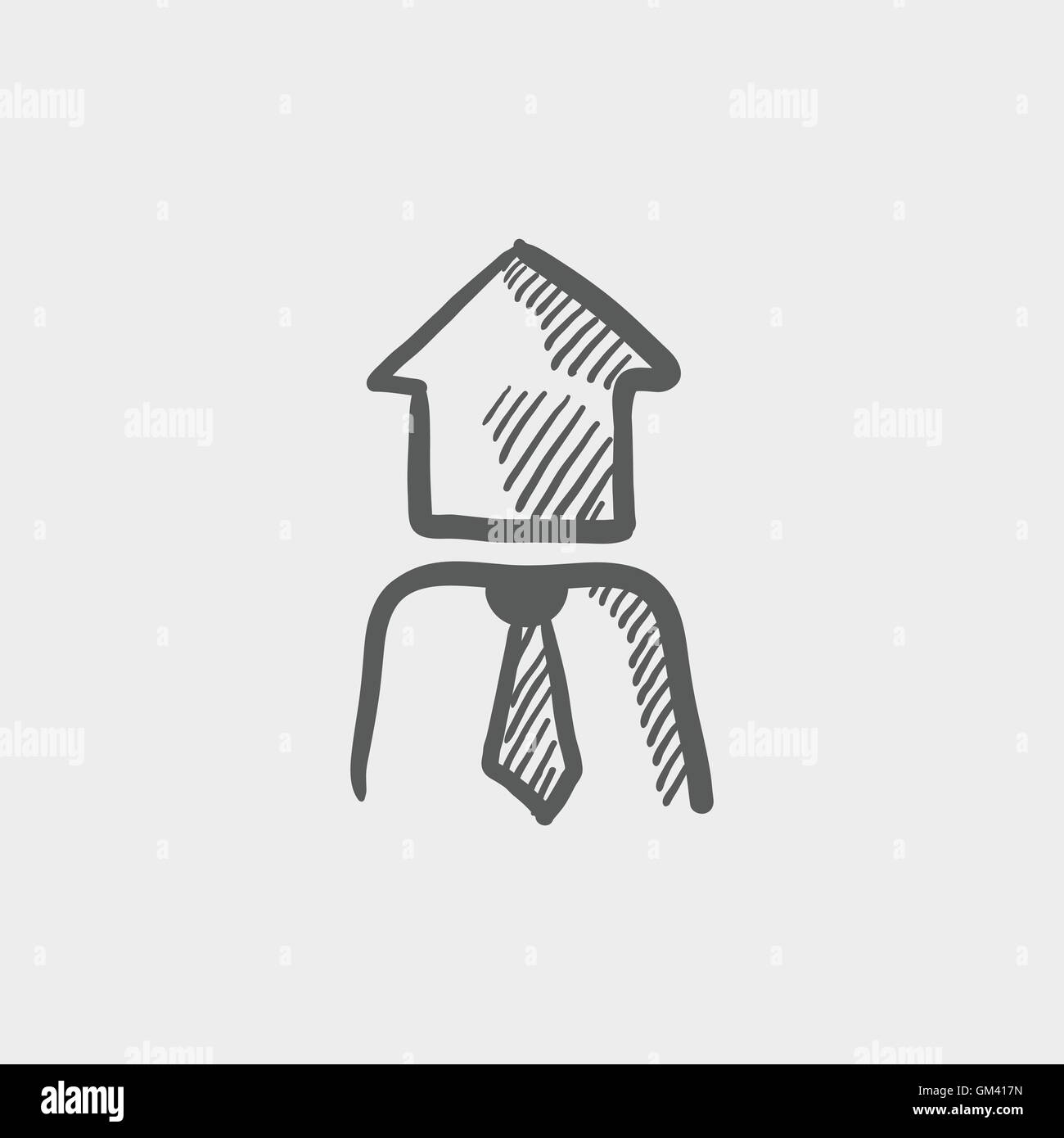 Realtor agent house model Stock Vector Images - Alamy