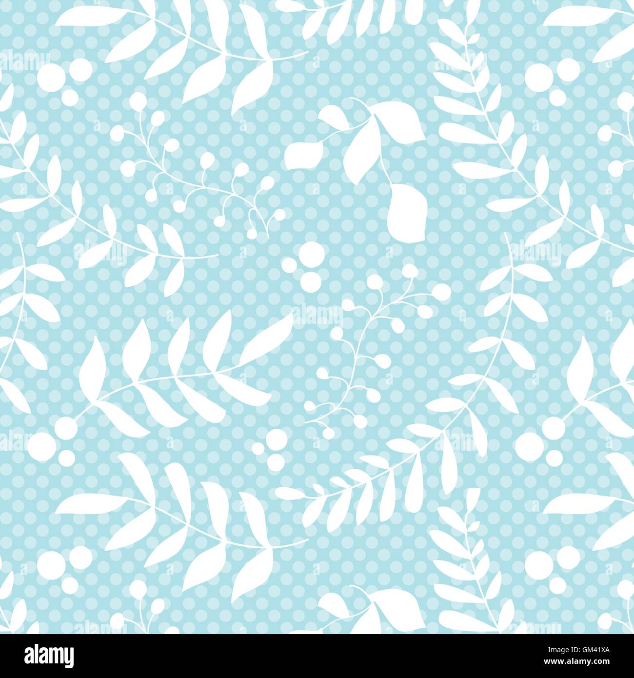 Seamless pattern with abstract hand drawn flowers Stock Vector Image ...