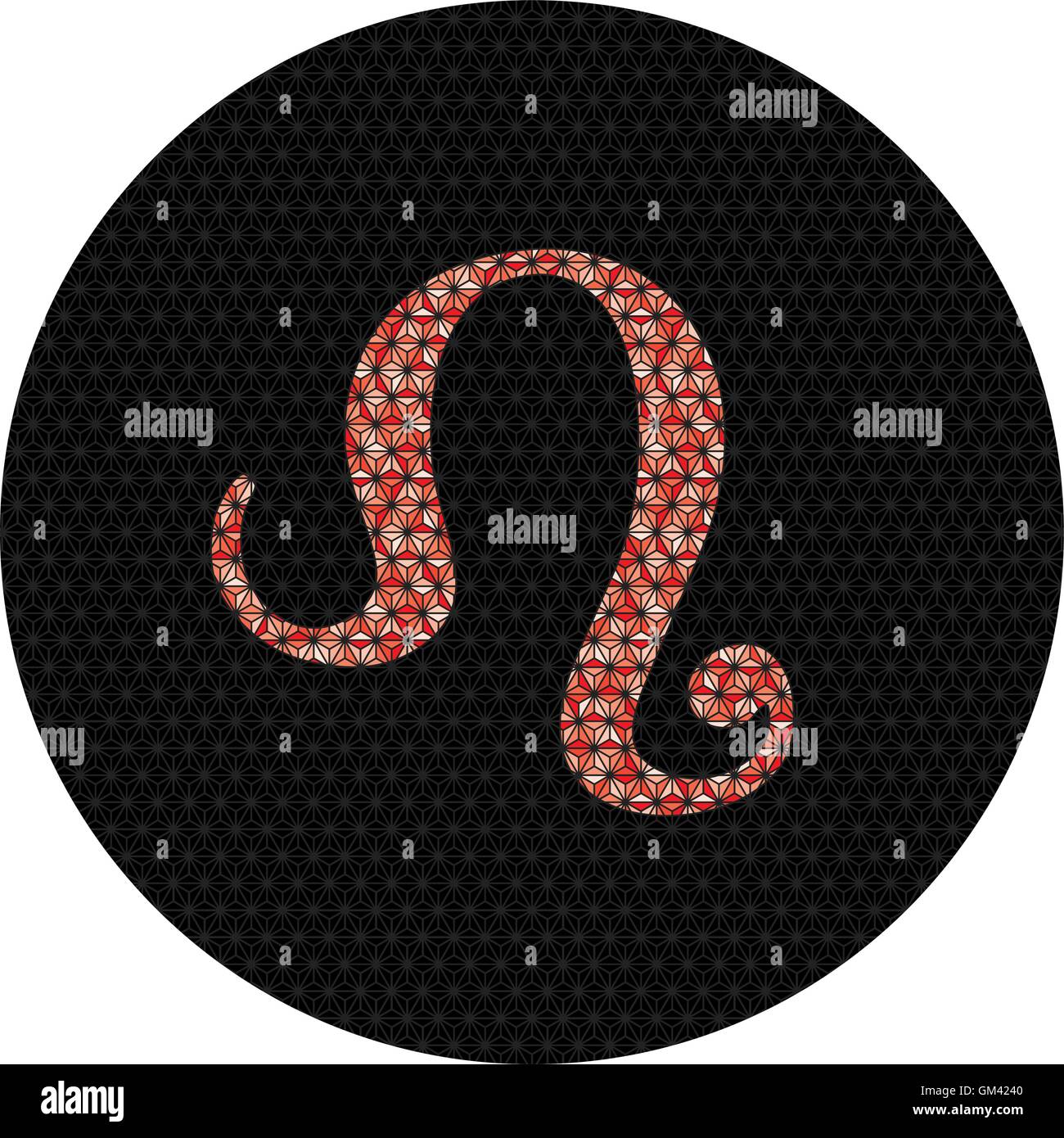 Leo sign Stock Vector Images - Alamy