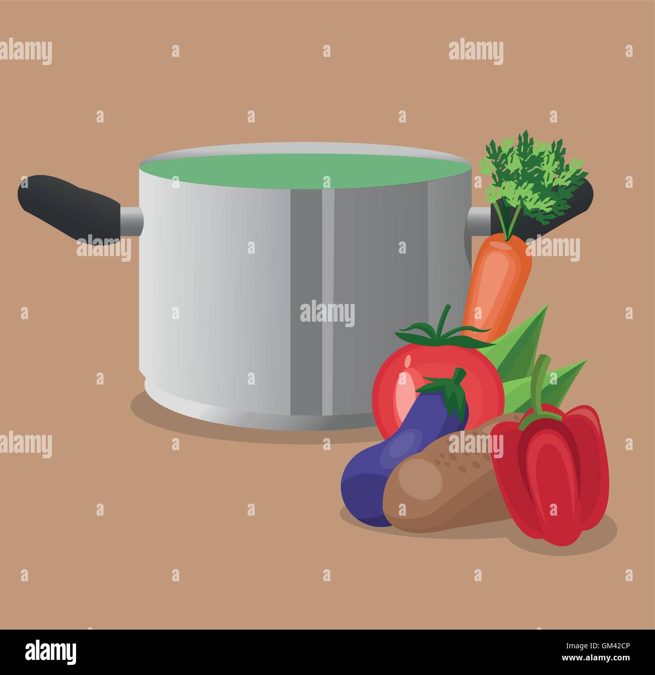 vegetables organic and healthy food design Stock Vector Image & Art - Alamy
