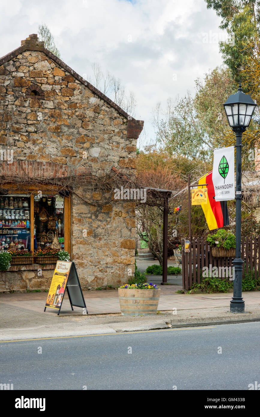 A souvenir shop in Hahndorf, in South Australia's picturesque Adelaide Hills Stock Photo Alamy
