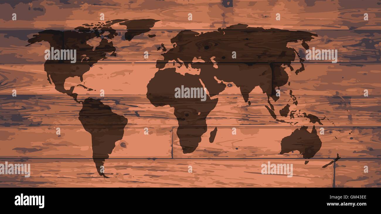 World Map Brand Stock Vector Image & Art - Alamy