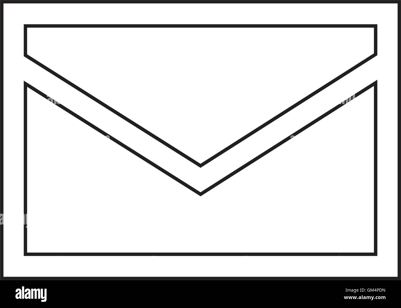 mail icon illustration design Stock Vector Image & Art - Alamy