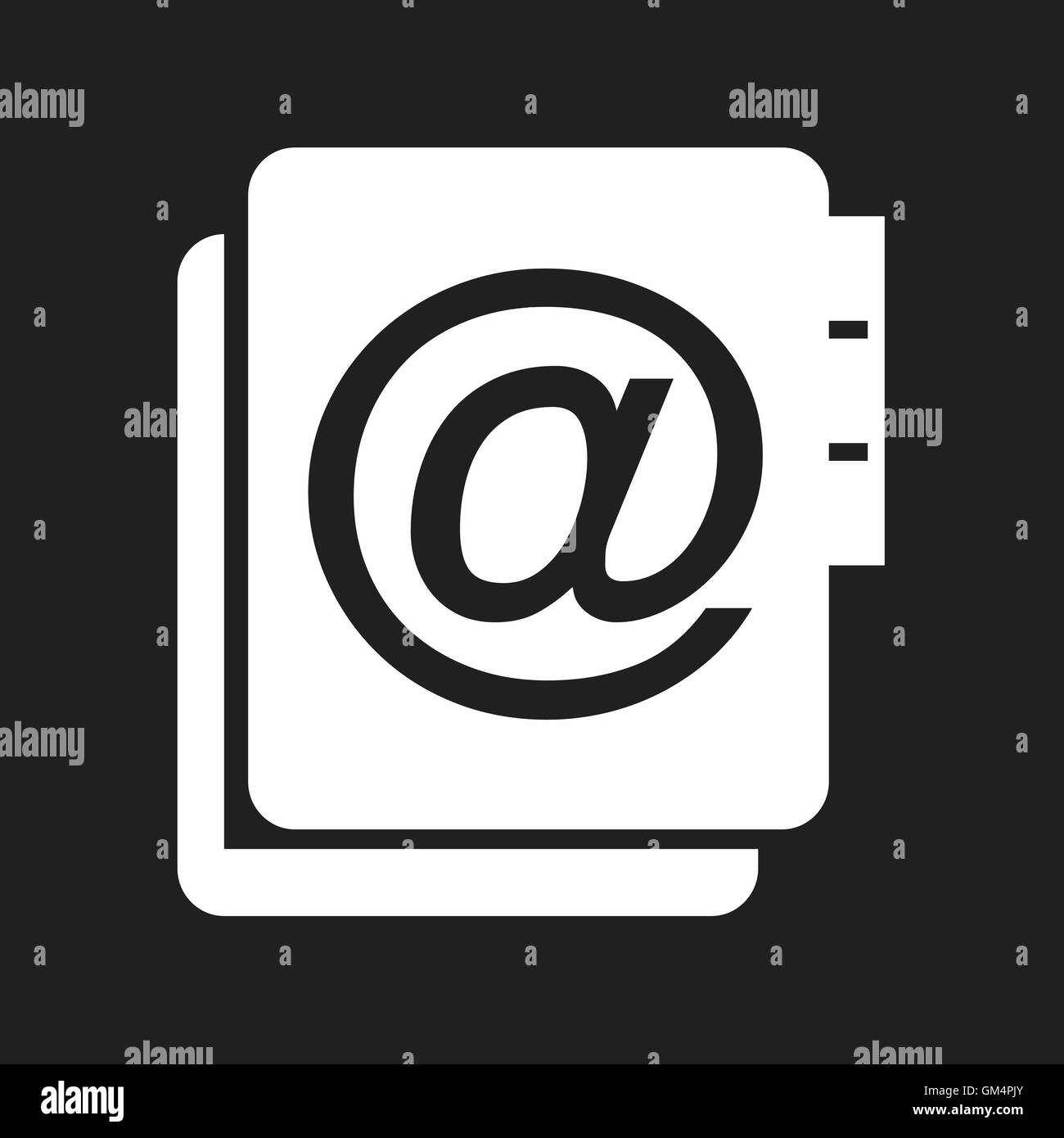 address book icon Illustration design Stock Vector Image & Art - Alamy