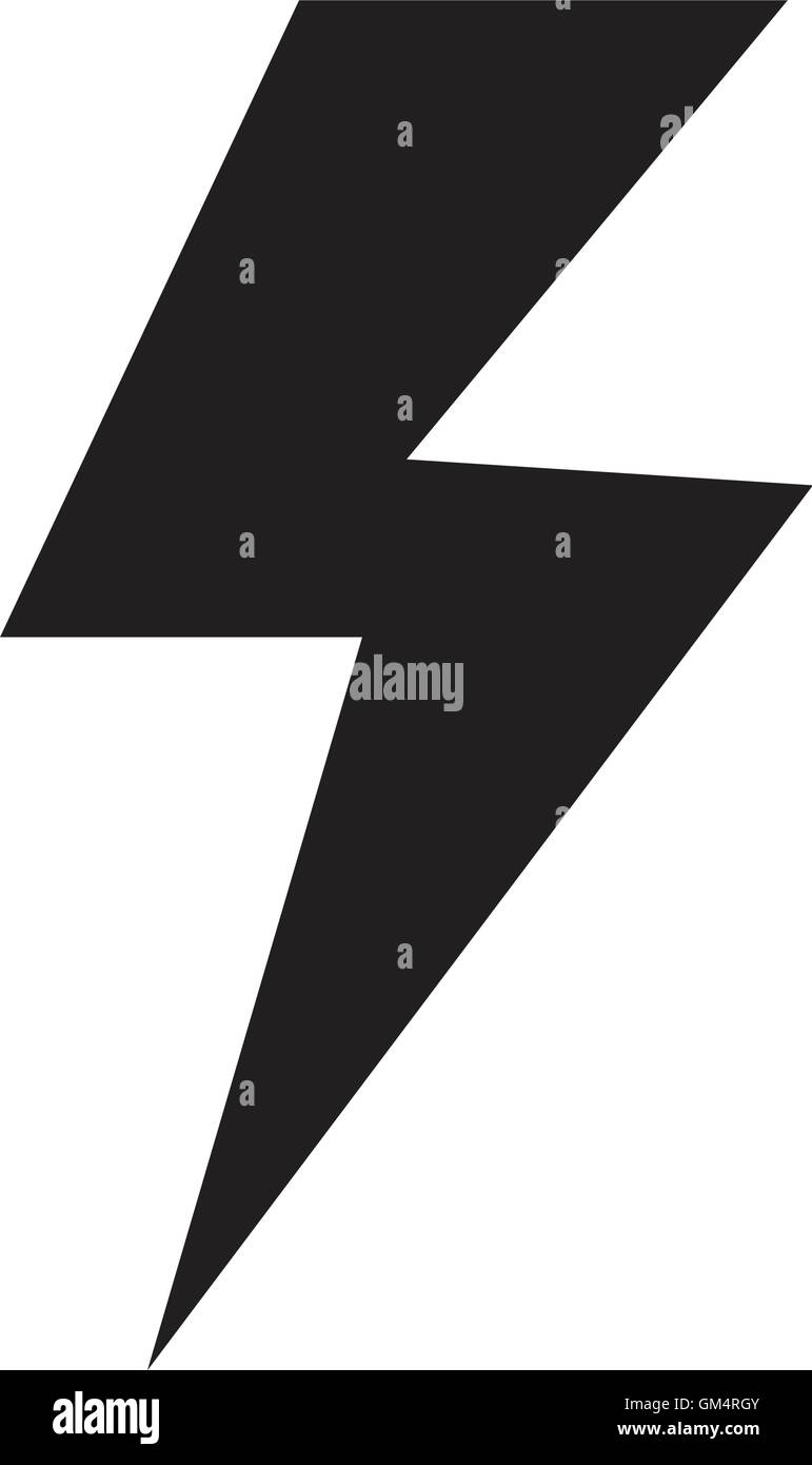lightning icon Illustration design Stock Vector Image & Art - Alamy