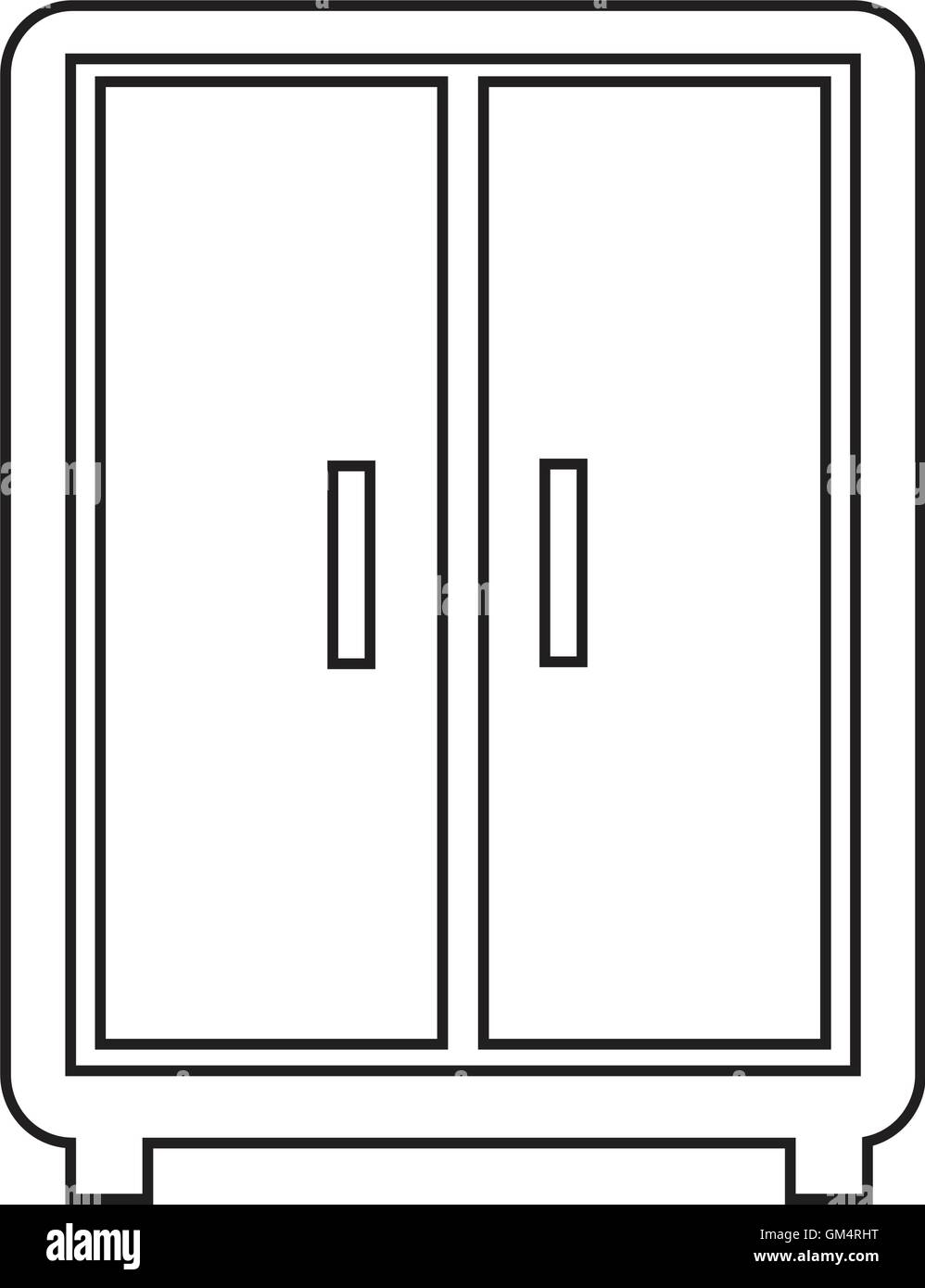 wardrobe icon Illustration design Stock Vector Image & Art - Alamy