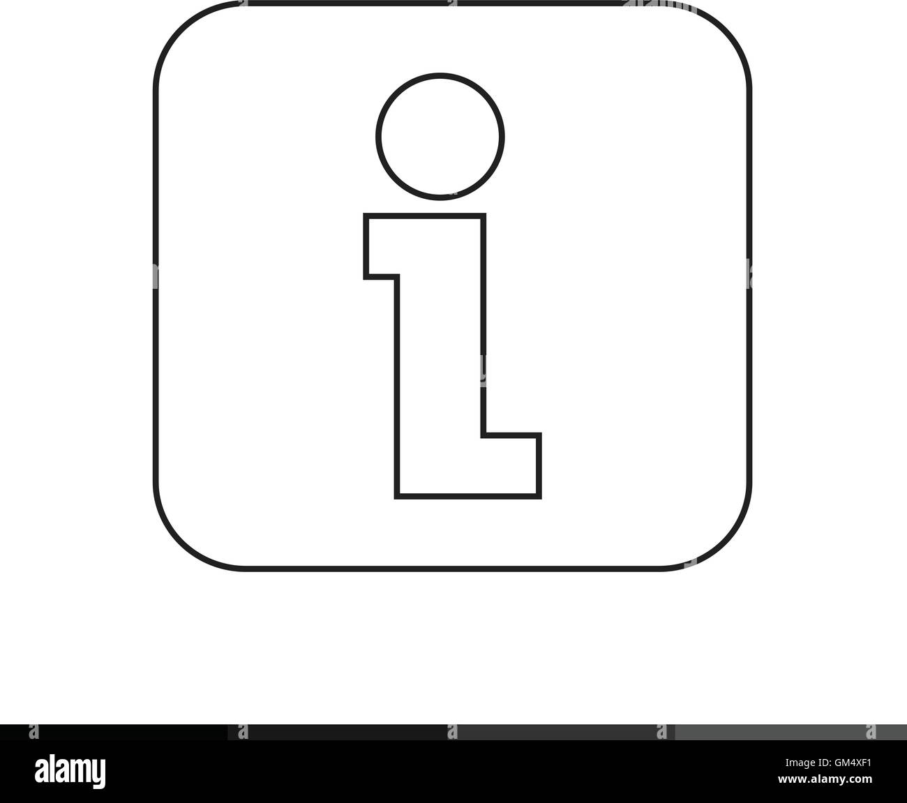 Information Point Icon Illustration design Stock Vector Image & Art - Alamy