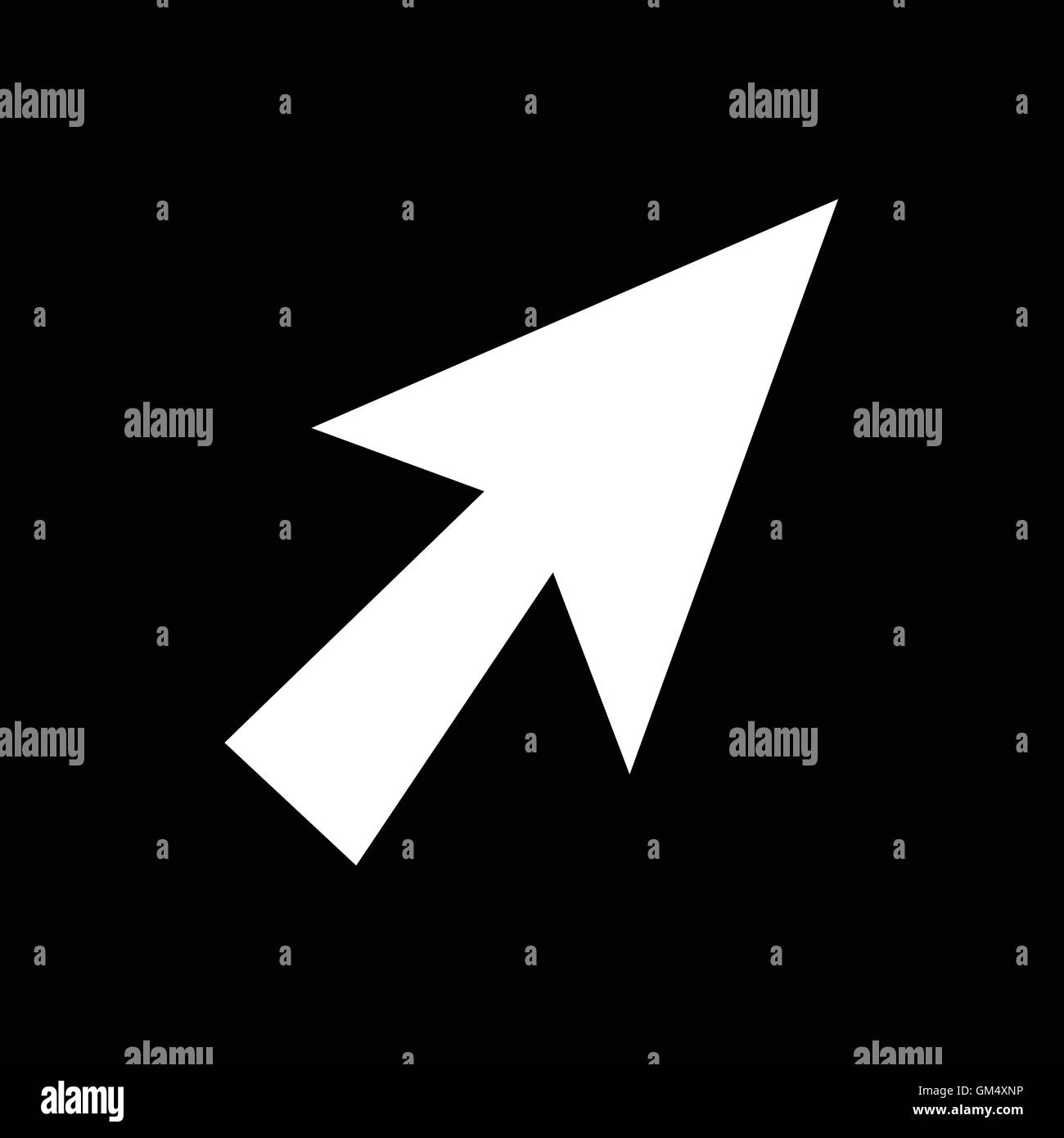 Computer Mouse Cursor Icon Illustration design Stock Vector Image & Art