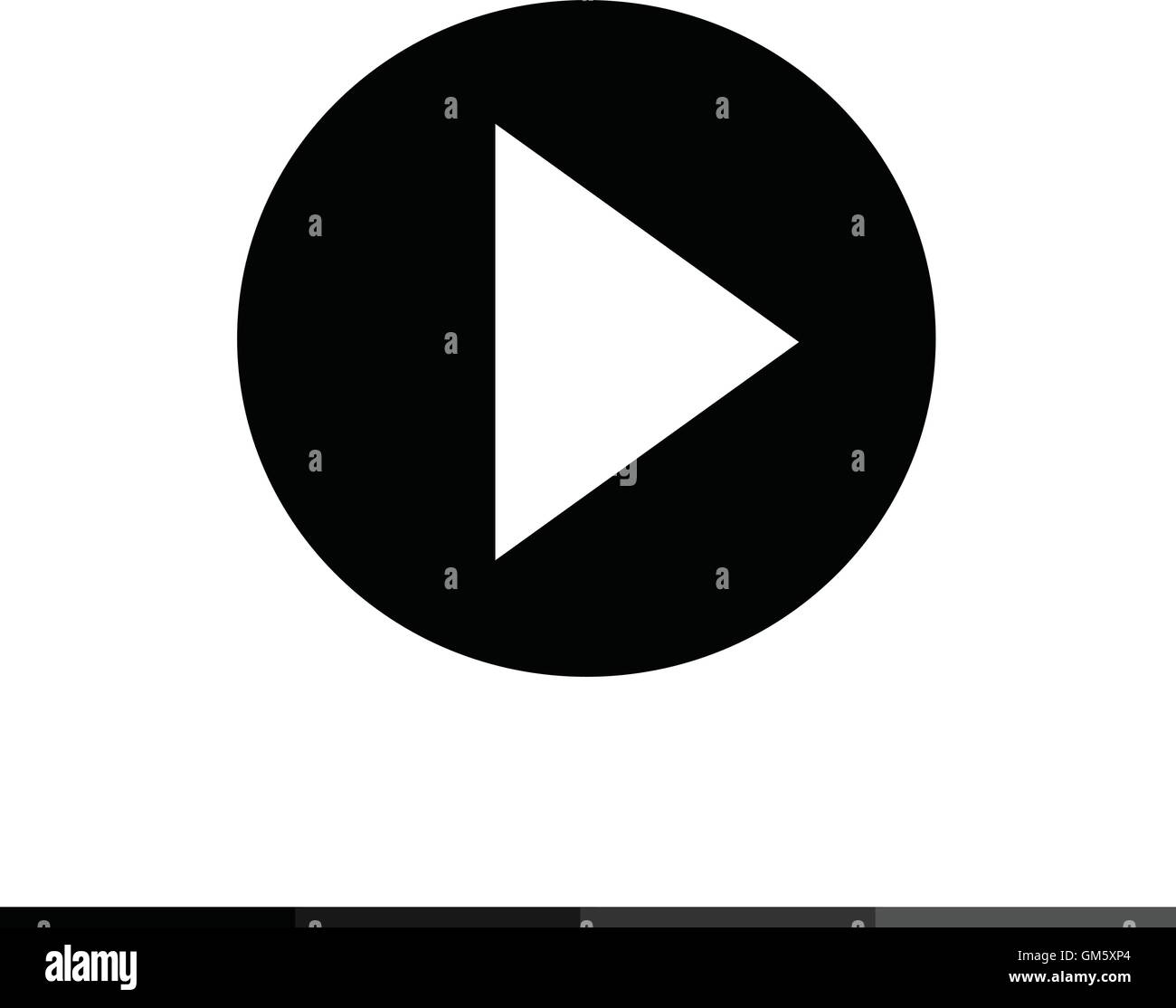 Play Button Icon Illustration design Stock Vector Image & Art - Alamy