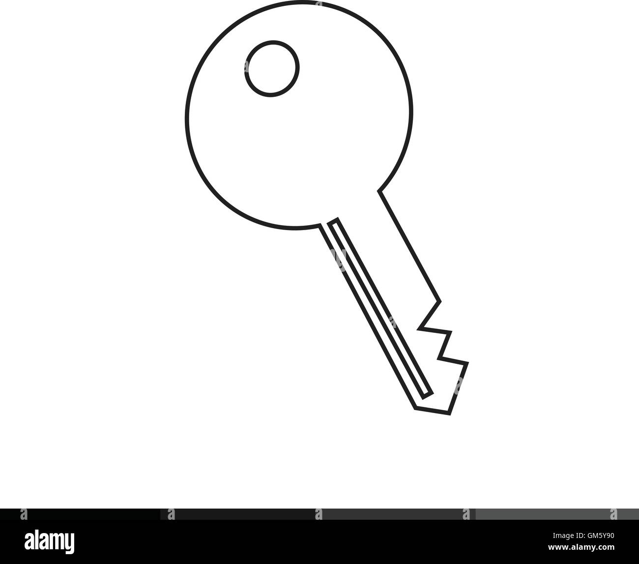 Key Icon Illustration design Stock Vector Image & Art - Alamy