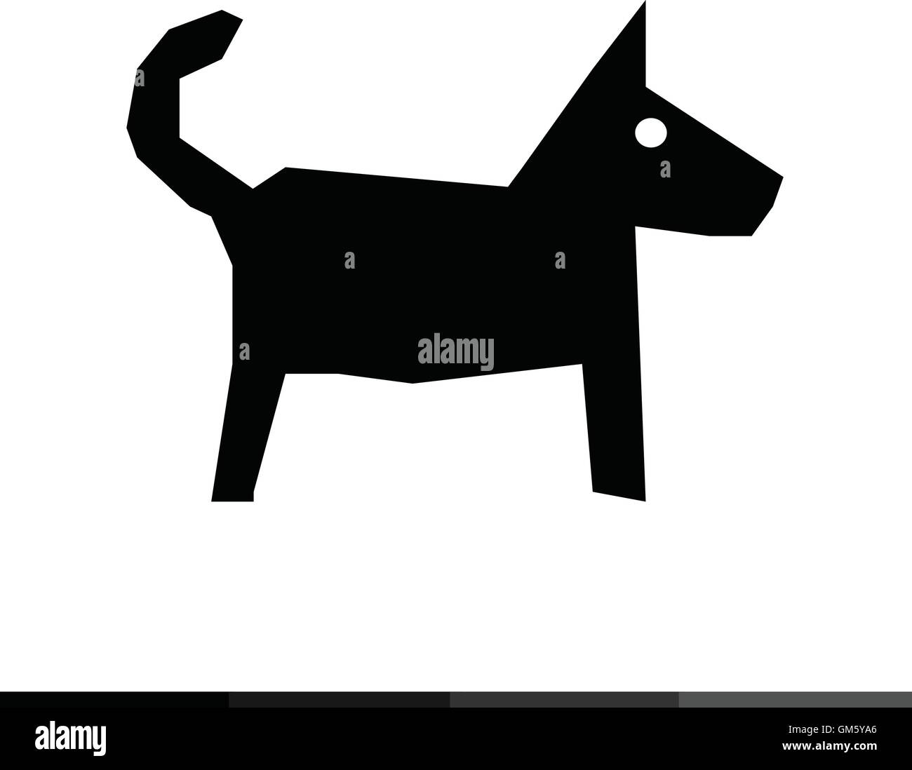 Dog Icon Illustration design Stock Vector Image & Art - Alamy