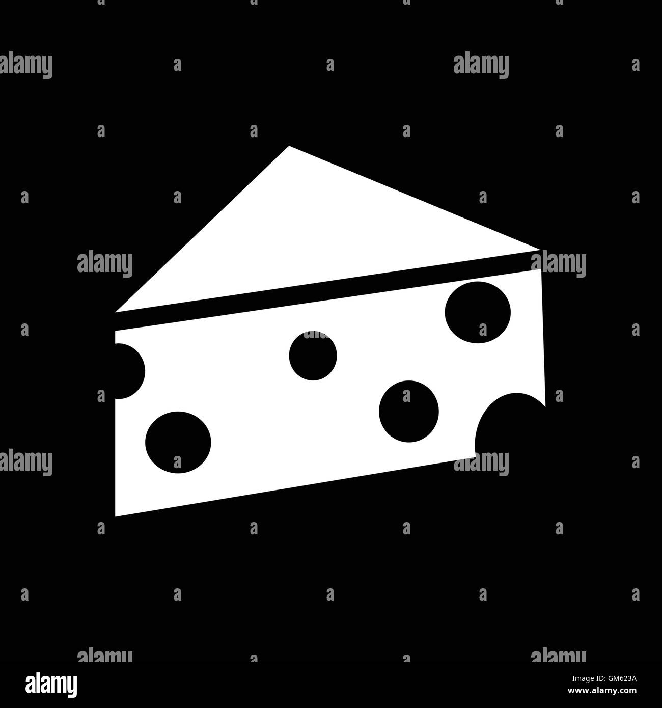 Cheese Icon Illustration design Stock Vector Image & Art - Alamy
