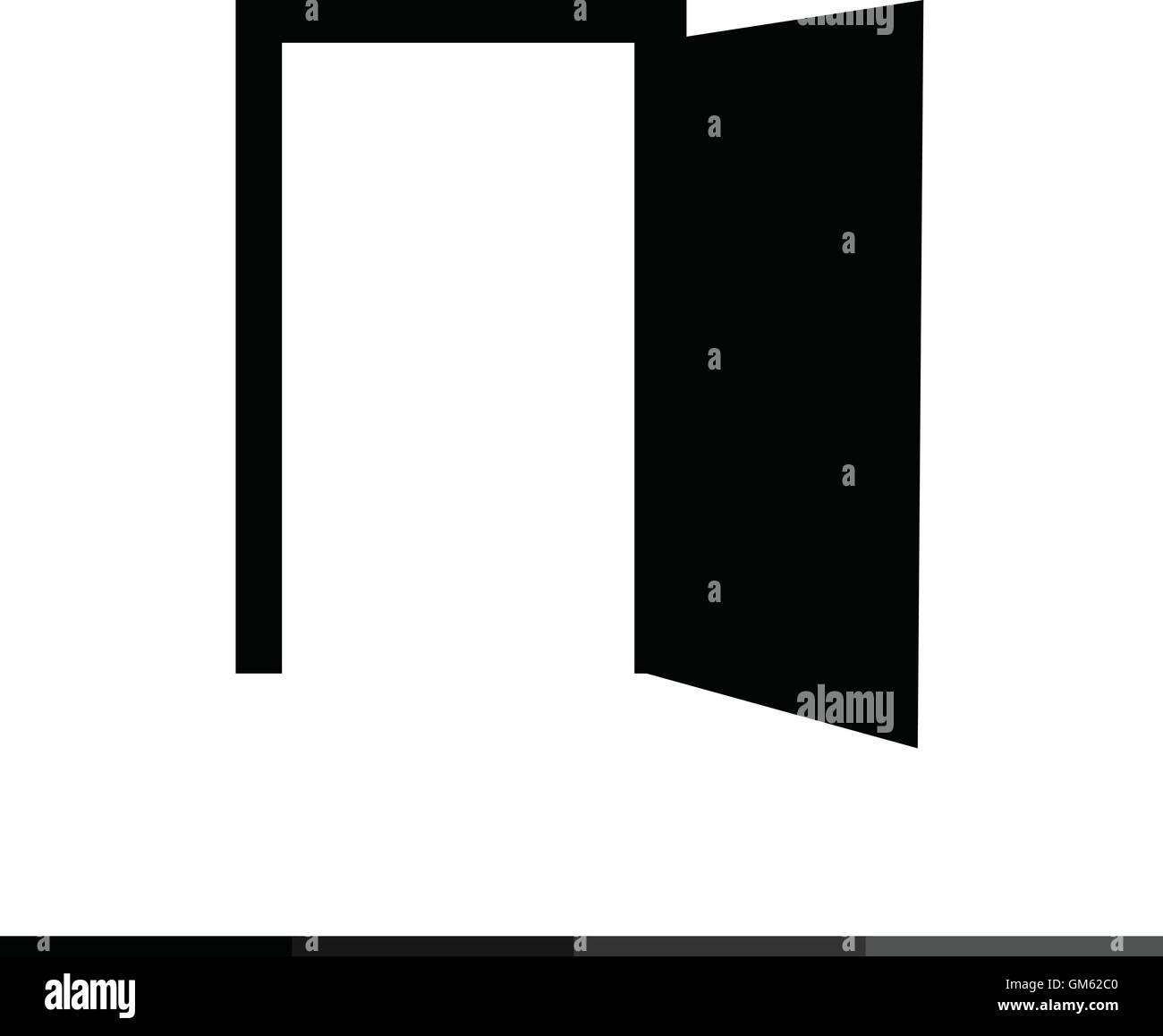 Door icon Illustration design Stock Vector Image & Art - Alamy