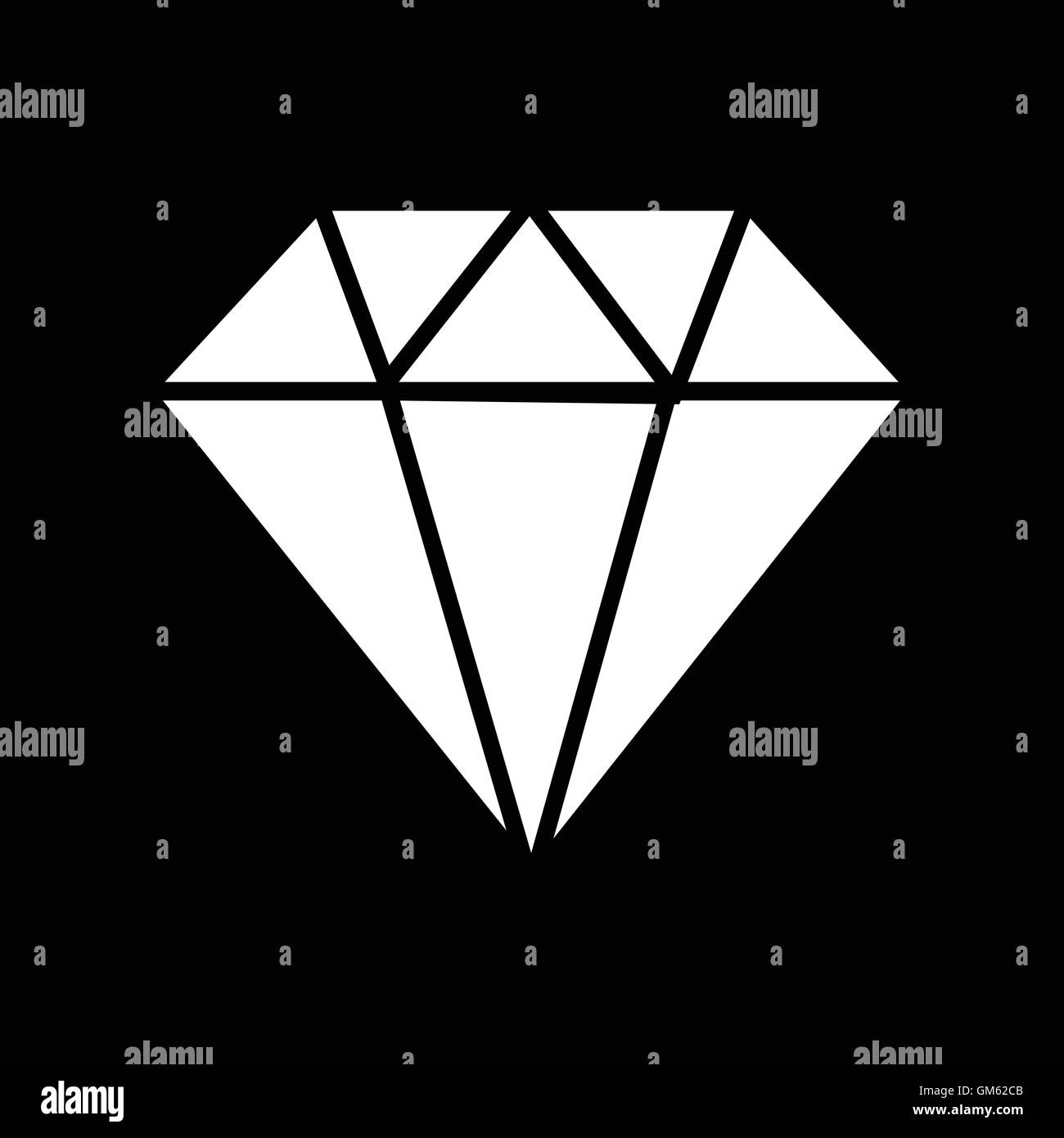 Diamond icon Illustration design Stock Vector Image & Art - Alamy