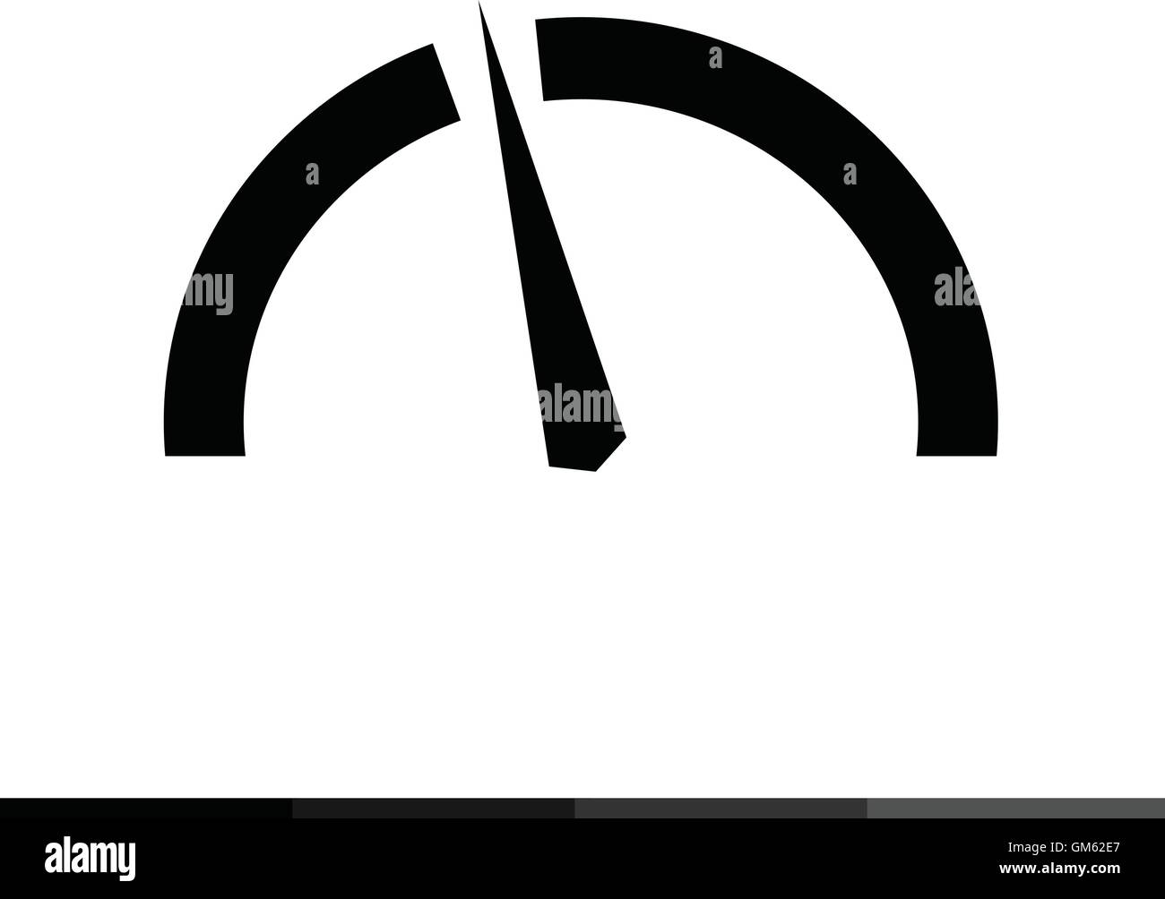 Speedometer and tachometer icon Illustration design Stock Vector Image ...