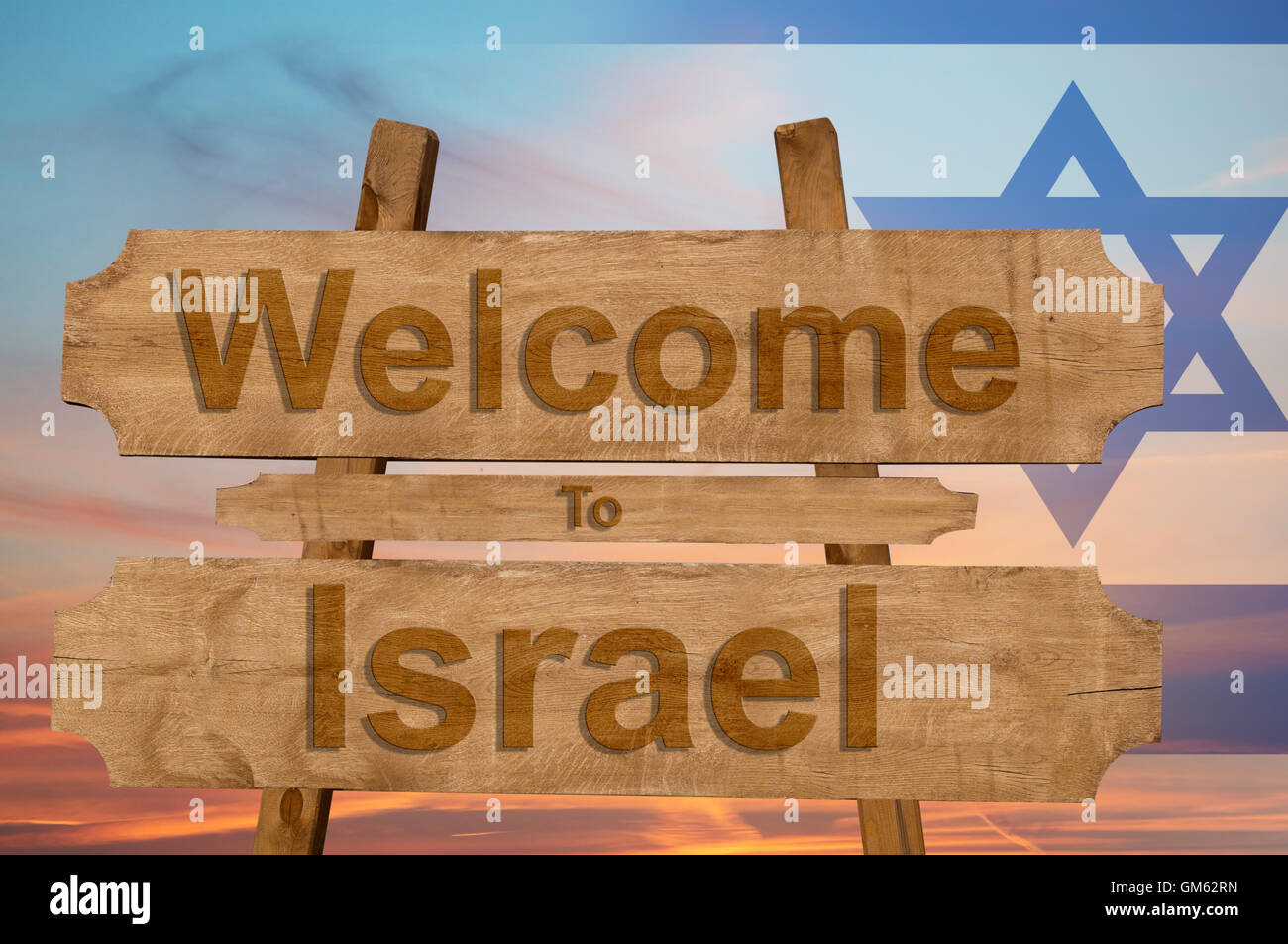 Flag of Israel and text SHABBAT SHALOM on wooden background Stock Photo -  Alamy