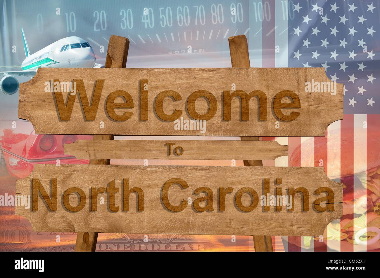 north carolina road sign hires stock photography and images