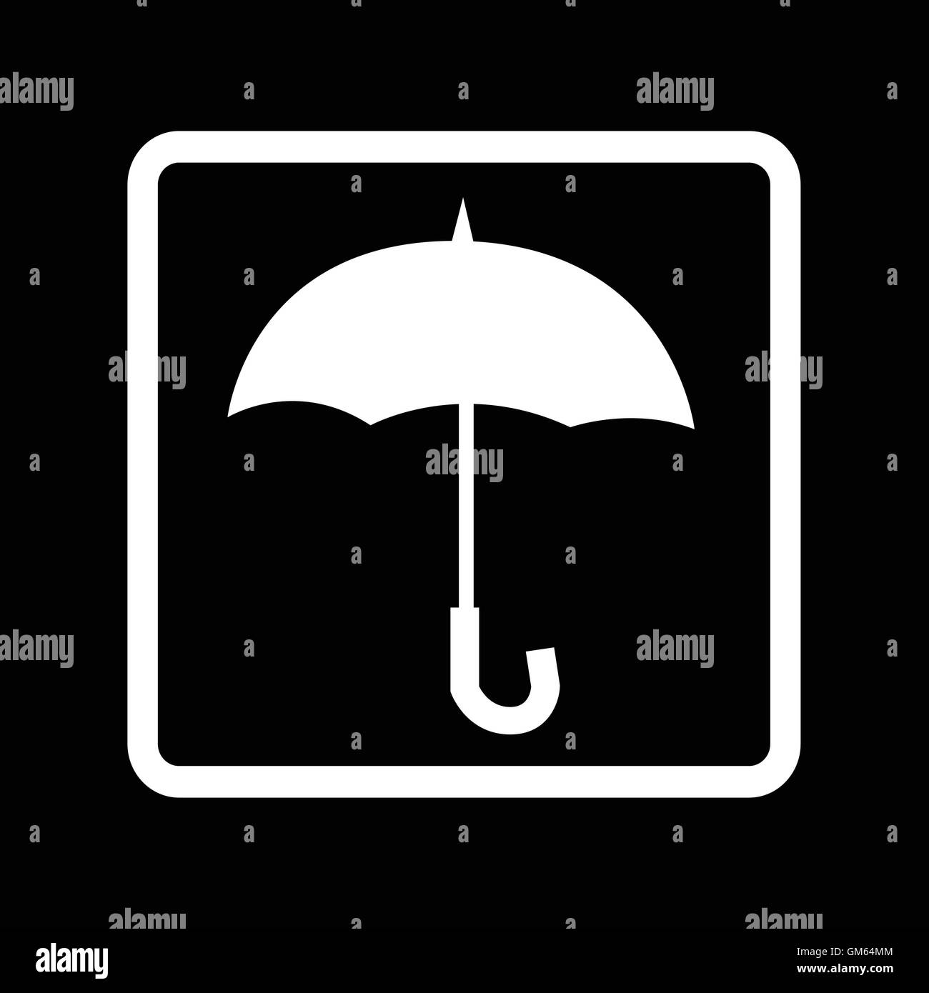 Umbrella Icon illustration design Stock Vector Image & Art - Alamy