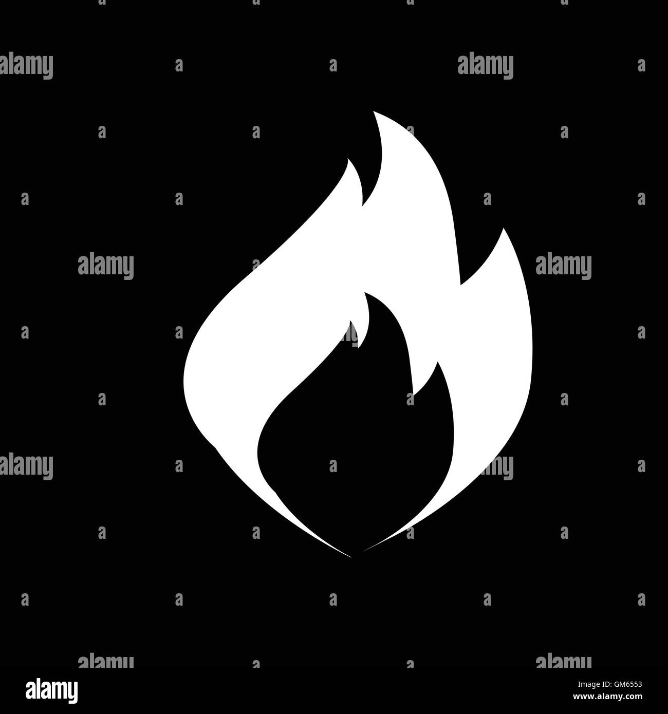Fire Icon illustration design Stock Vector Image & Art - Alamy