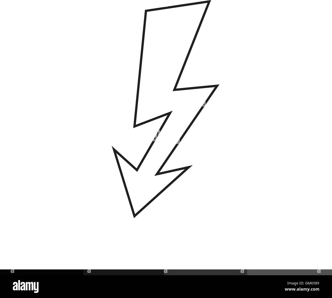 Lightning icon illustration design Stock Vector Image & Art - Alamy