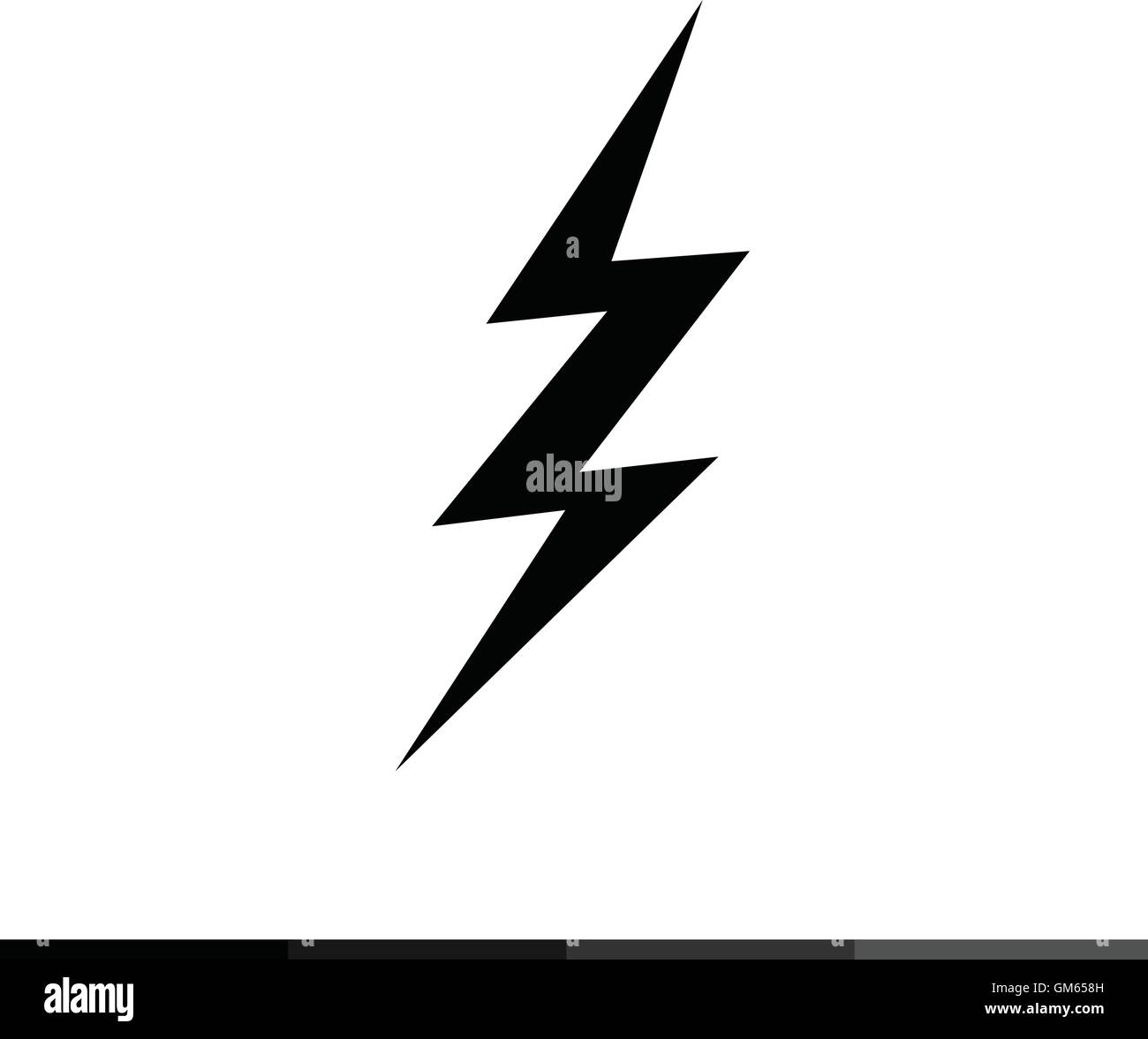 Lightning icon illustration design Stock Vector Image & Art - Alamy