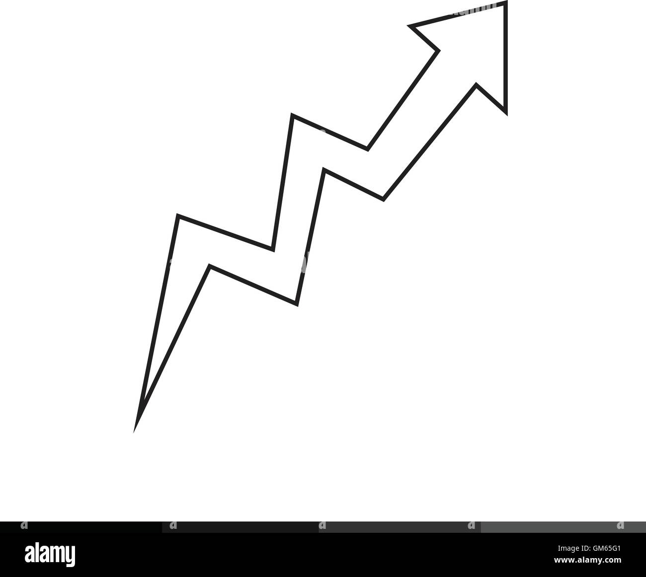 arrow icon illustration design Stock Vector Image & Art - Alamy