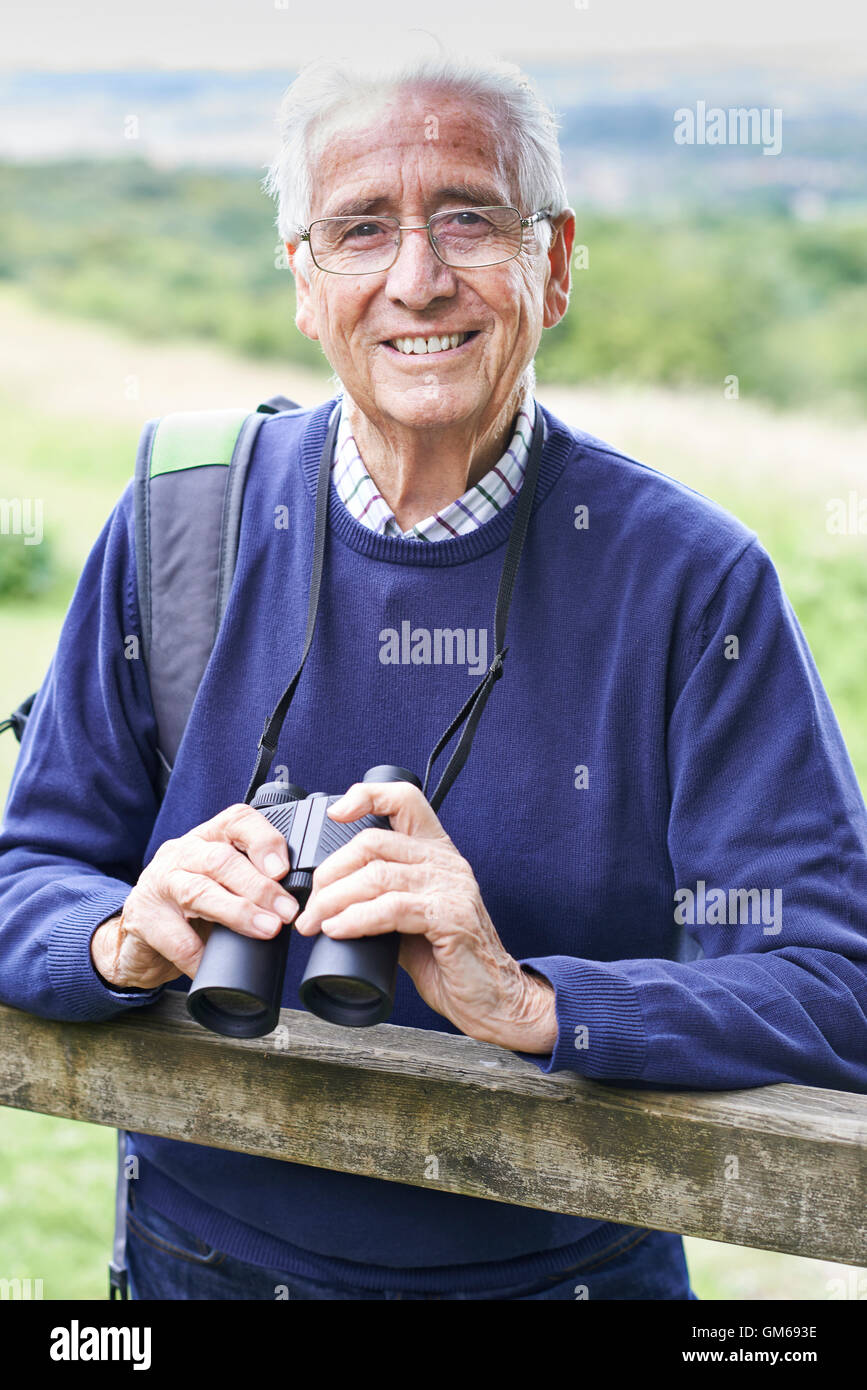 Senior man active portrait glasses hi-res stock photography and images ...