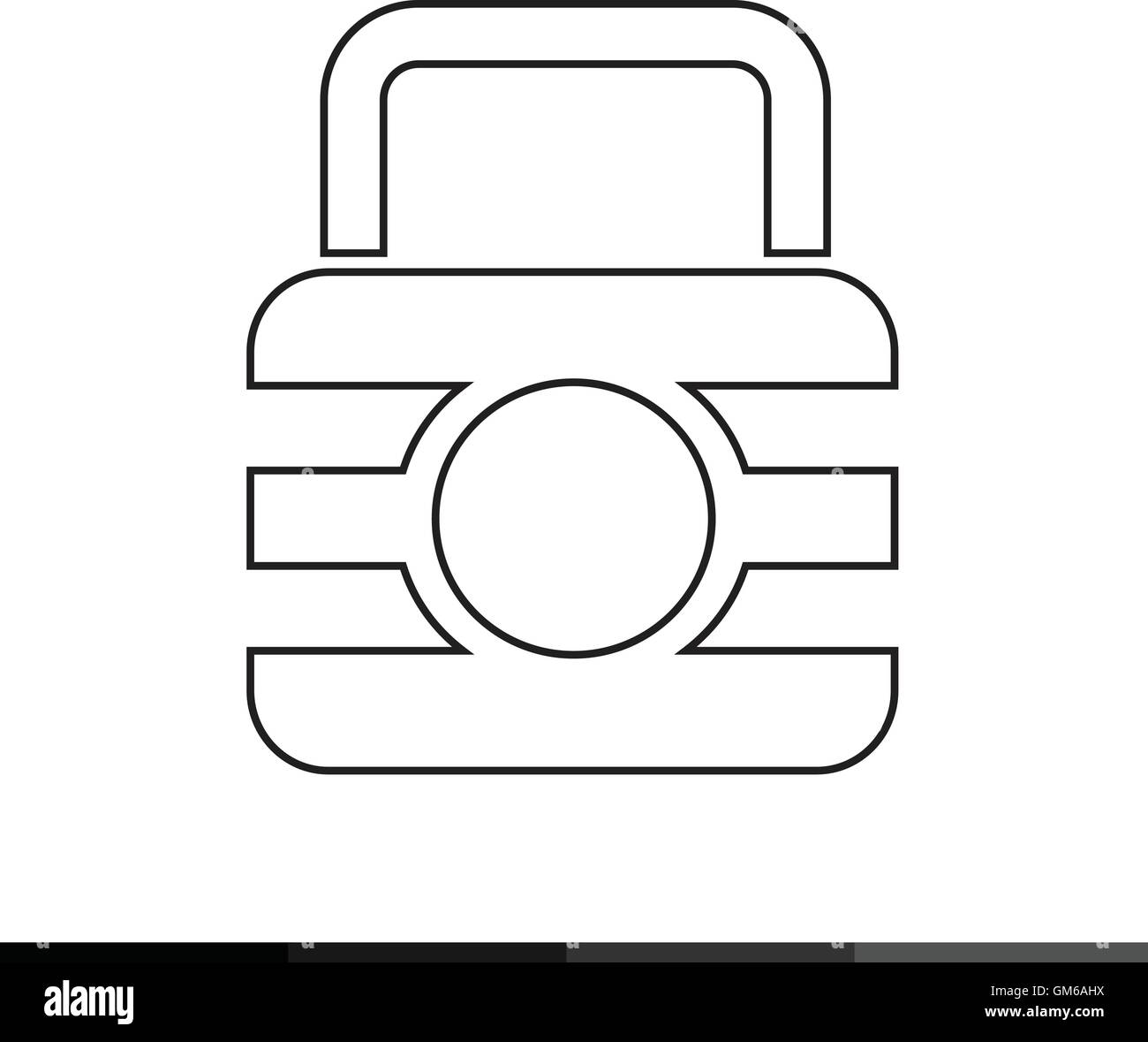 lock icon illustration design Stock Vector Image & Art - Alamy