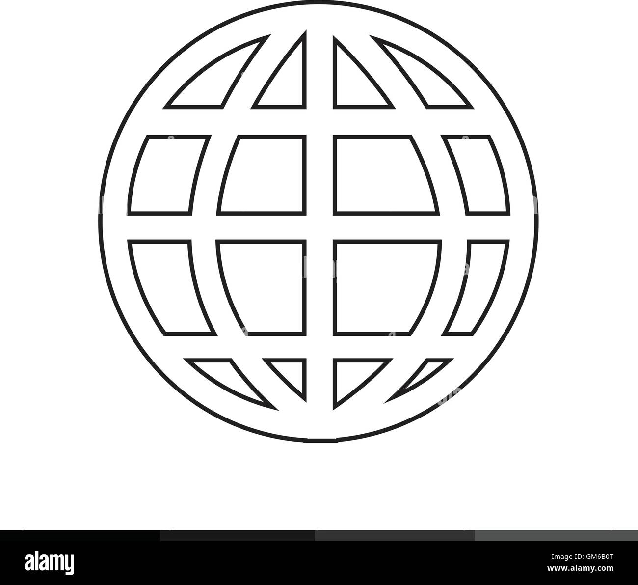 Globe earth icon illustration design Stock Vector Image & Art - Alamy