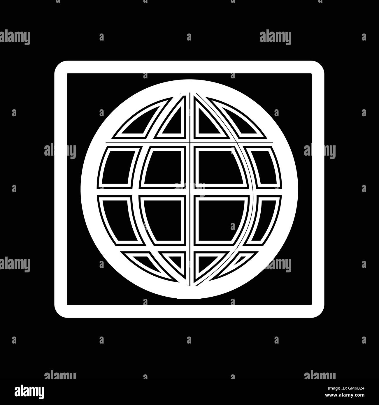 Globe earth icon illustration design Stock Vector Image & Art - Alamy
