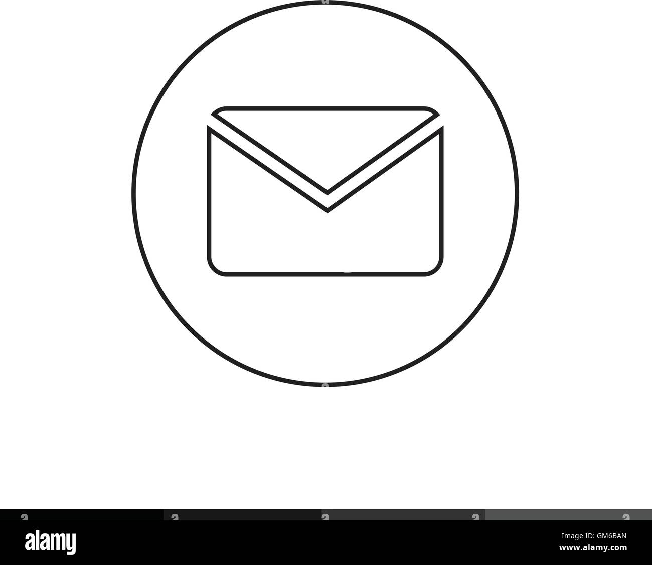 Envelope Mail Icon illustration design Stock Vector Image & Art - Alamy