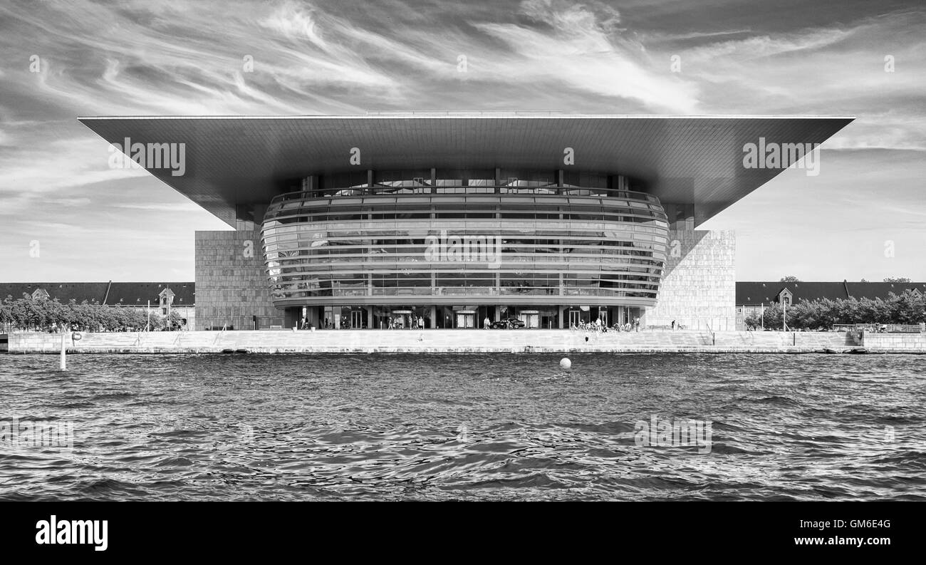 Copenhagen Opera House Stock Photo