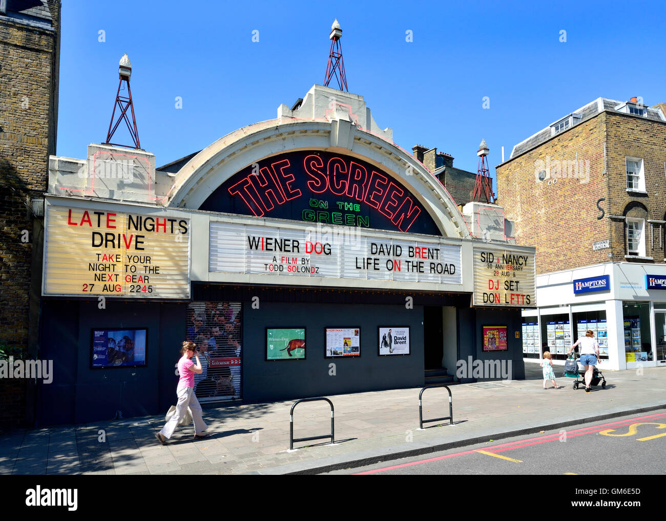 London England, UK. Islington: Everyman Screen on the Green cinema (83 Upper Street, London N1) Stock Photo