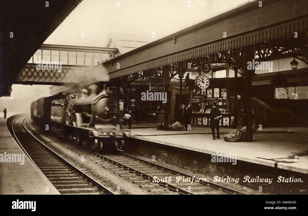 5 Stirling Railway Station Photo Caledonian Railway.