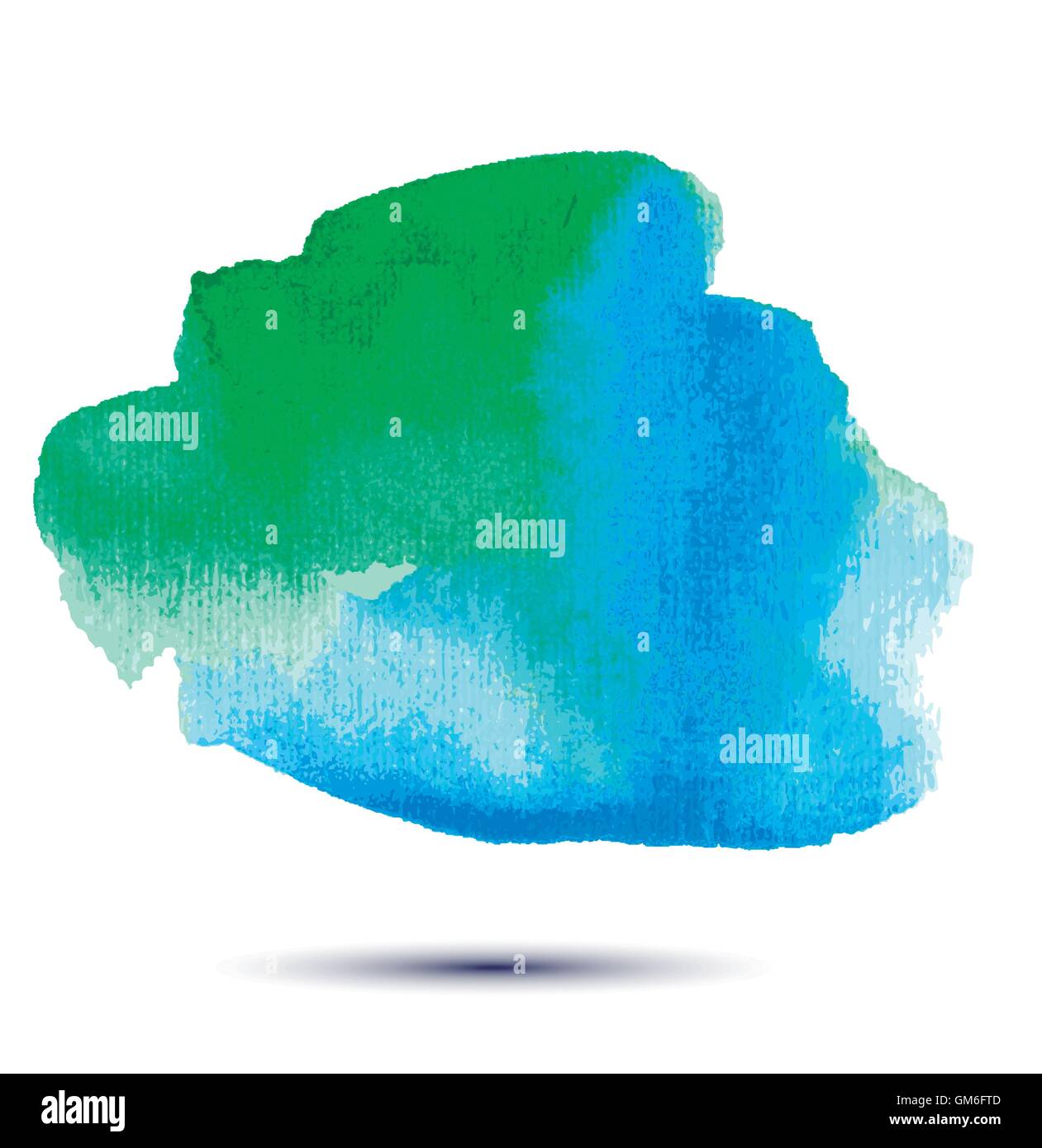 Abstract watercolor hand painted background Stock Vector Image & Art ...