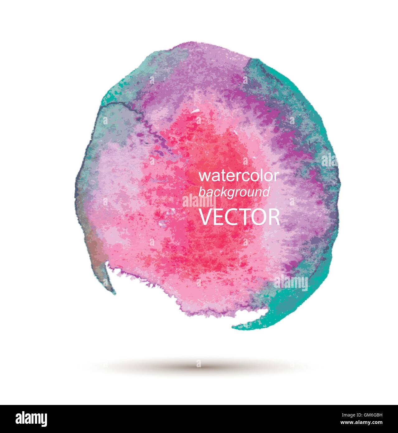 Abstract watercolor hand painted background Stock Vector Image & Art ...