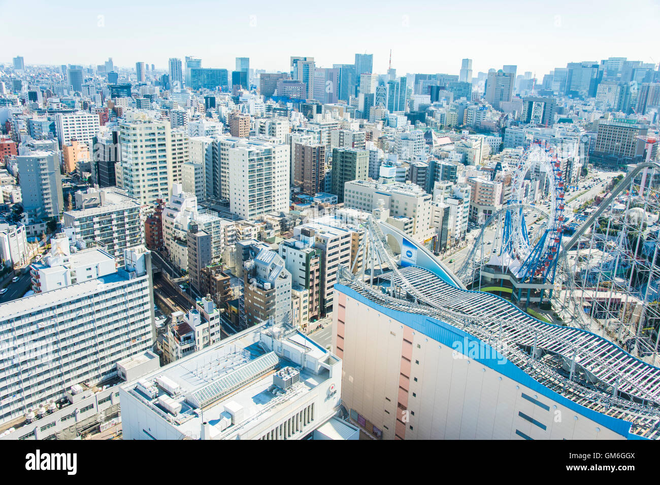 Tokyo Dome City Attractions , BunkyoKu, Tokyo, Japan Stock Photo Alamy