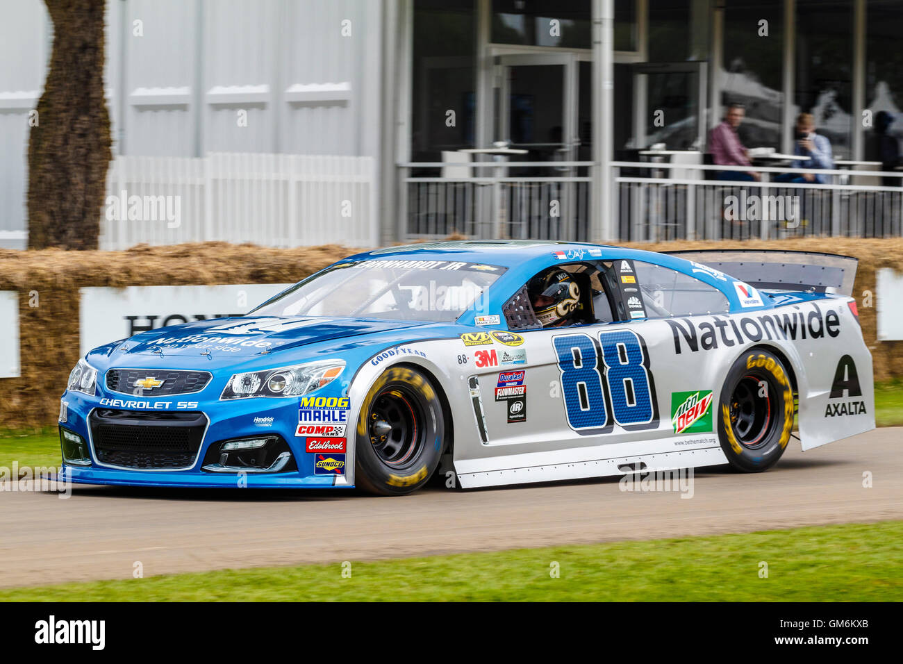 2016-chevrolet-ss-nascar-with-driver-will-spencer-at-the-2016-goodwood-GM6KXB.jpg