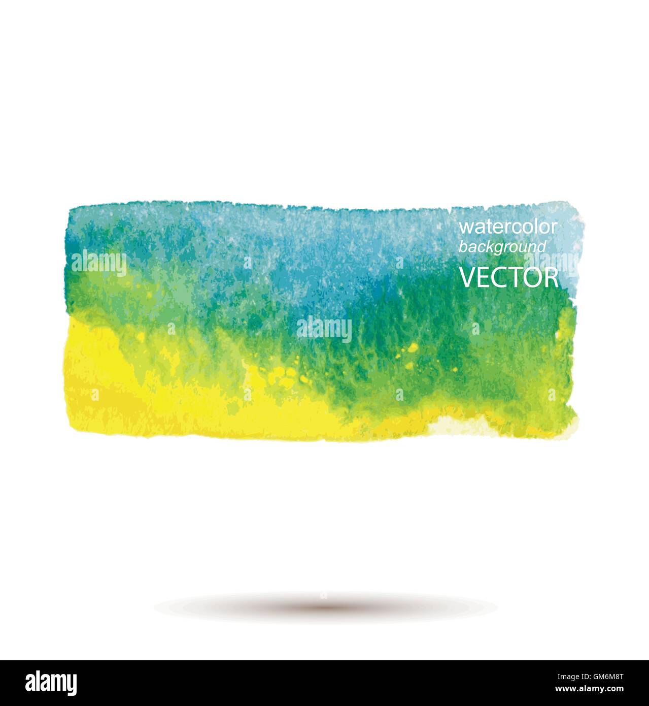 Abstract watercolor hand painted background Stock Vector Image & Art ...