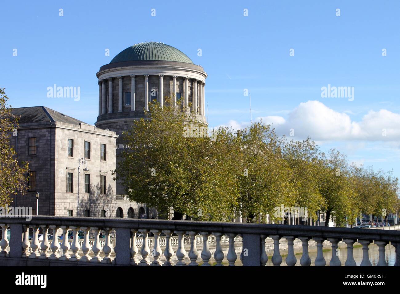 Dublin Four Courts Stock Photo