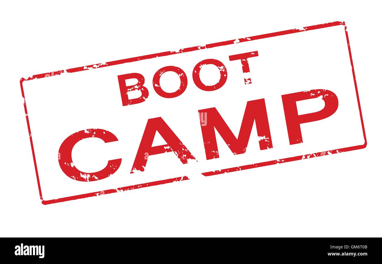 Boot camp Stock Vector